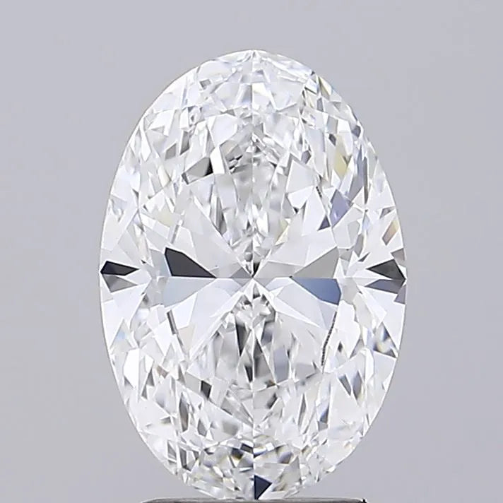3.07ct Oval Lab Grown Diamond (Colour E, Clarity VVS1, IGI Certified)