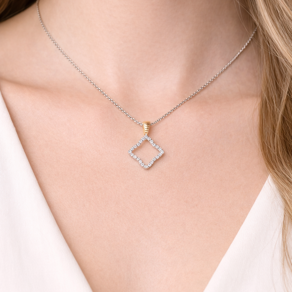 24 diamonds pendant by Atelier RMR Montreal