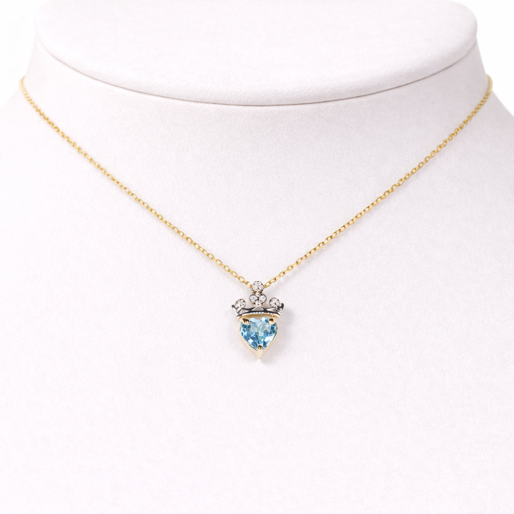 Blue Royalty pendant by Atelier RMR Montreal