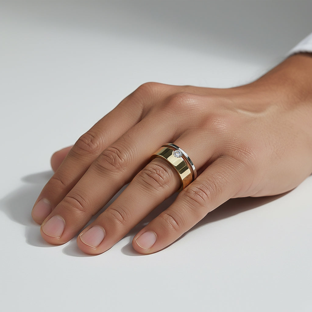 Horus wedding band by Atelier RMR Montreal