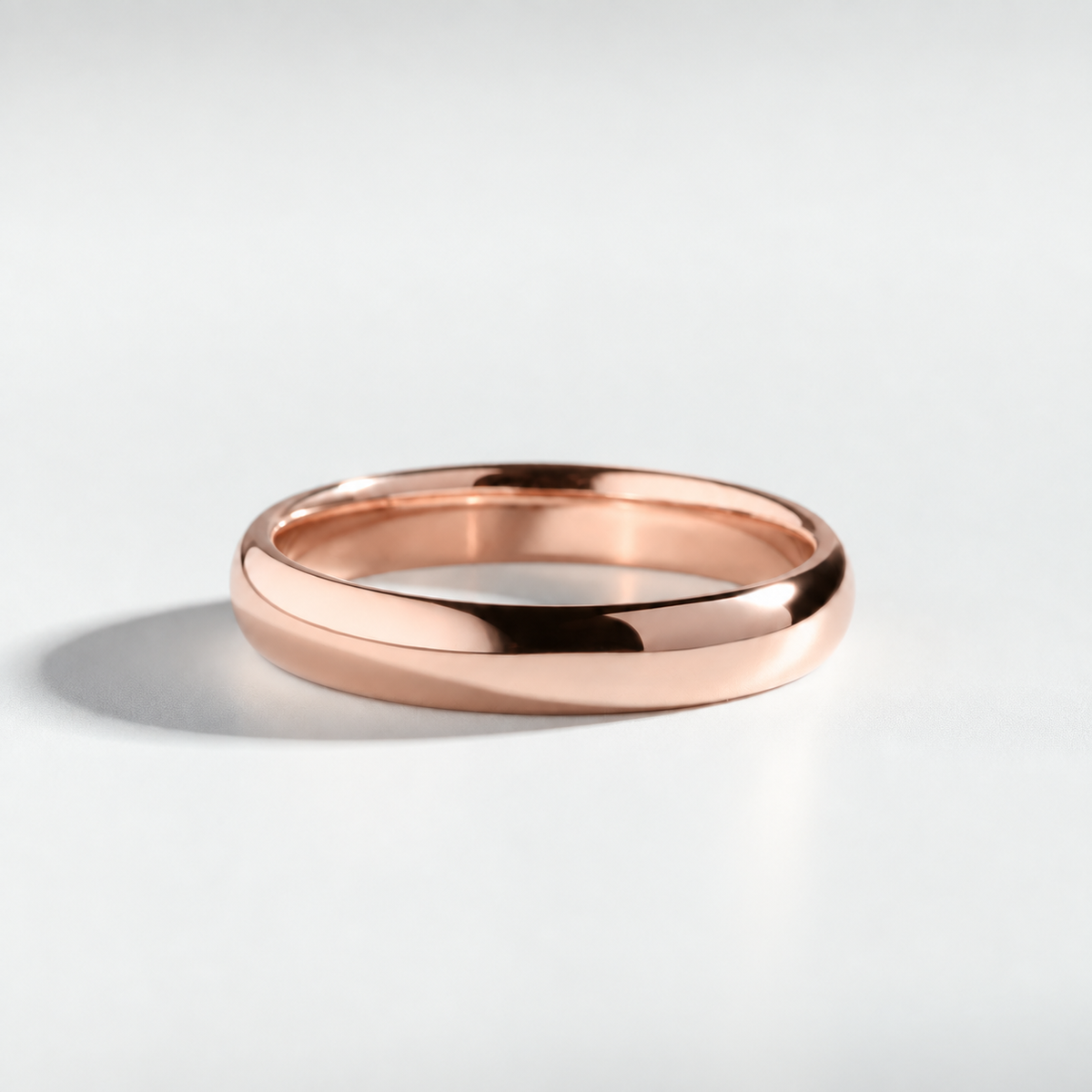 R 1213 men's wedding band in rose gold