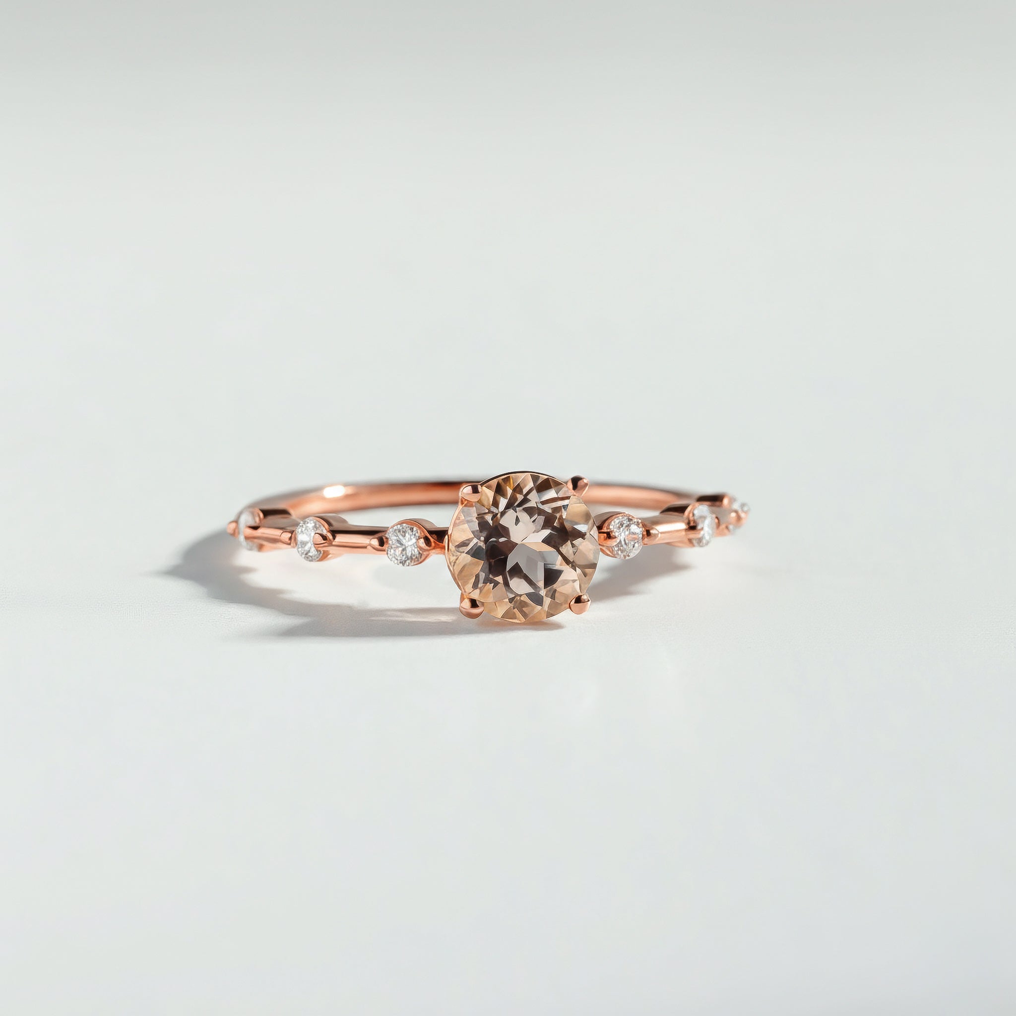 Pink Lady Love ring by Atelier RMR Montreal