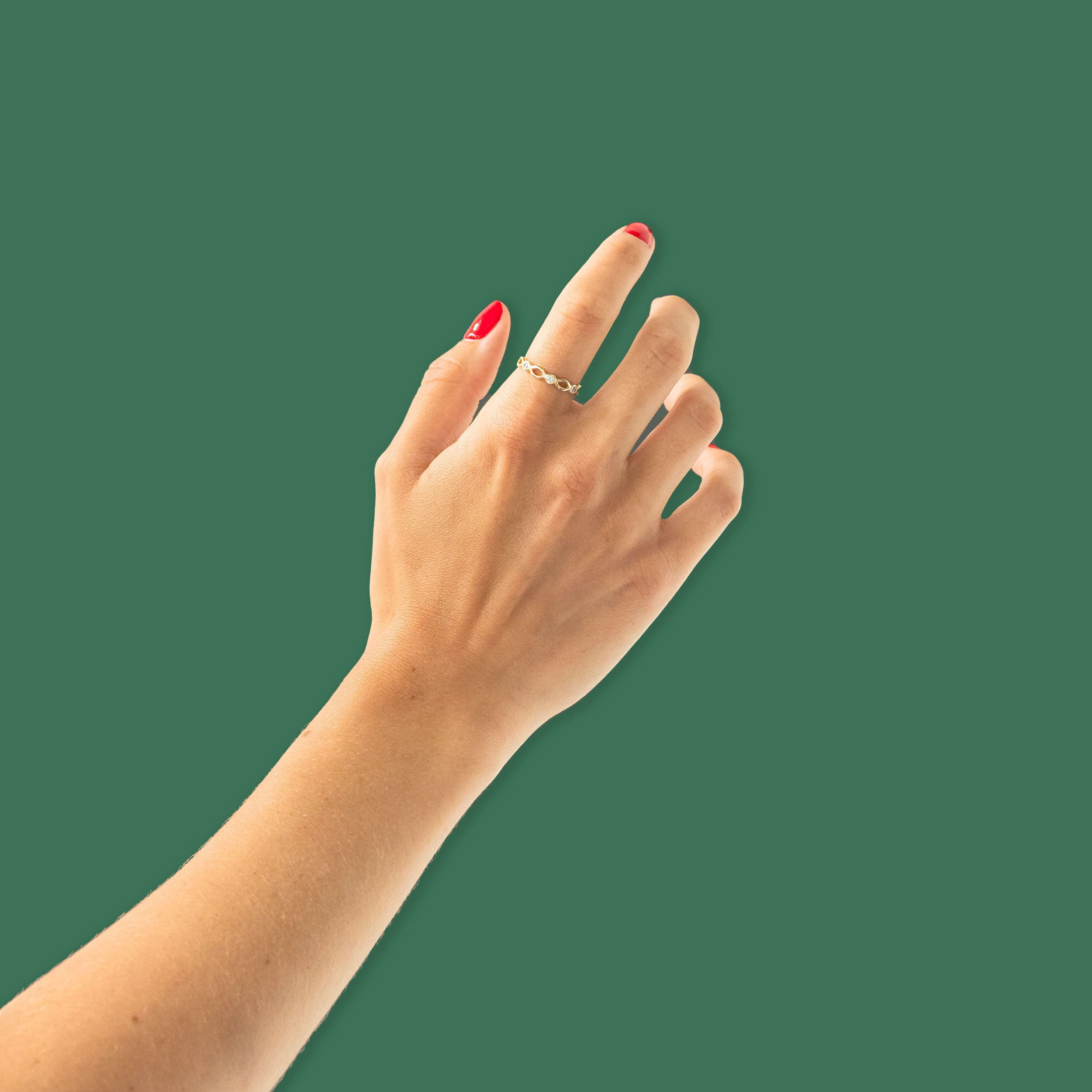 The Vintage Half Eternity Ring