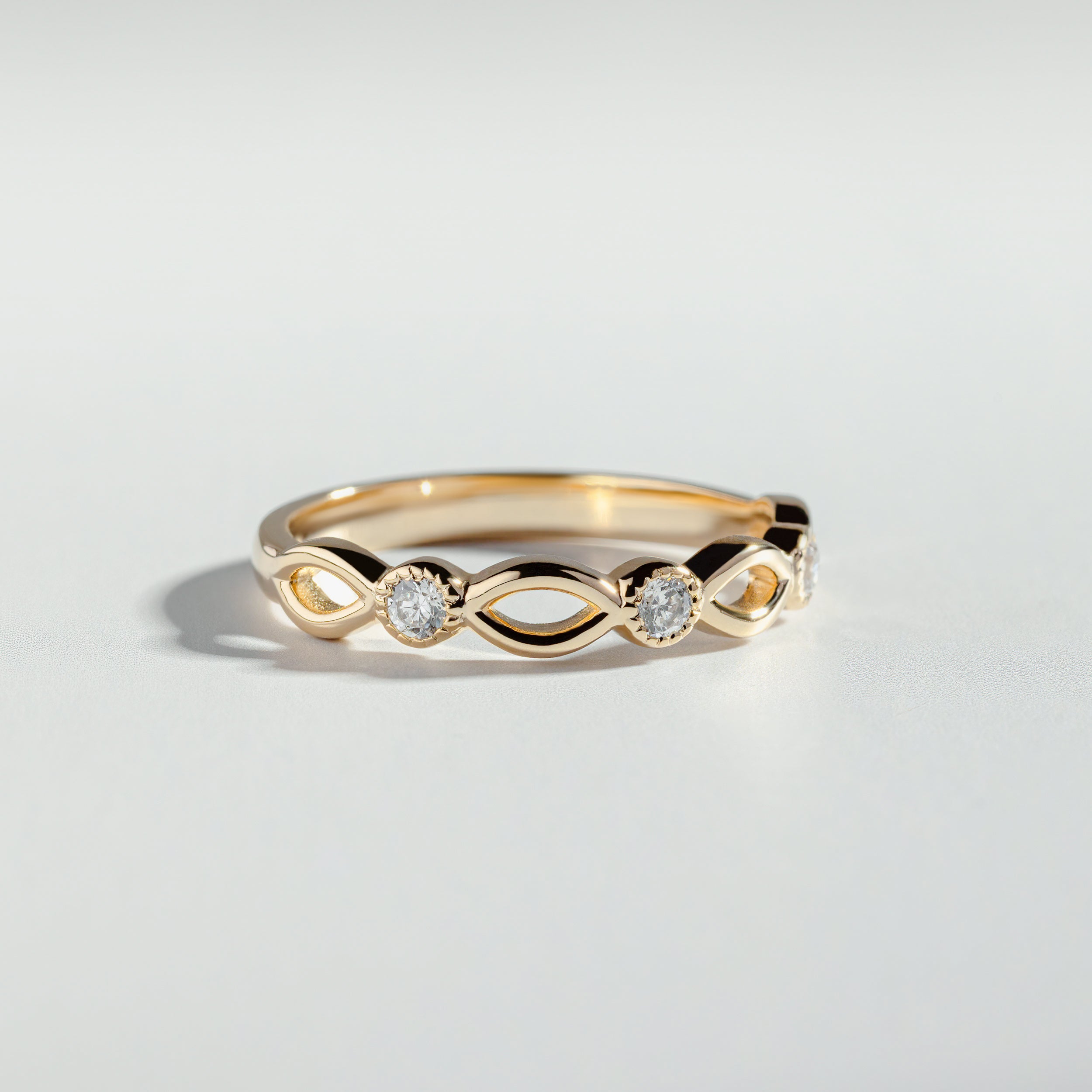 The Vintage Half Eternity Ring
