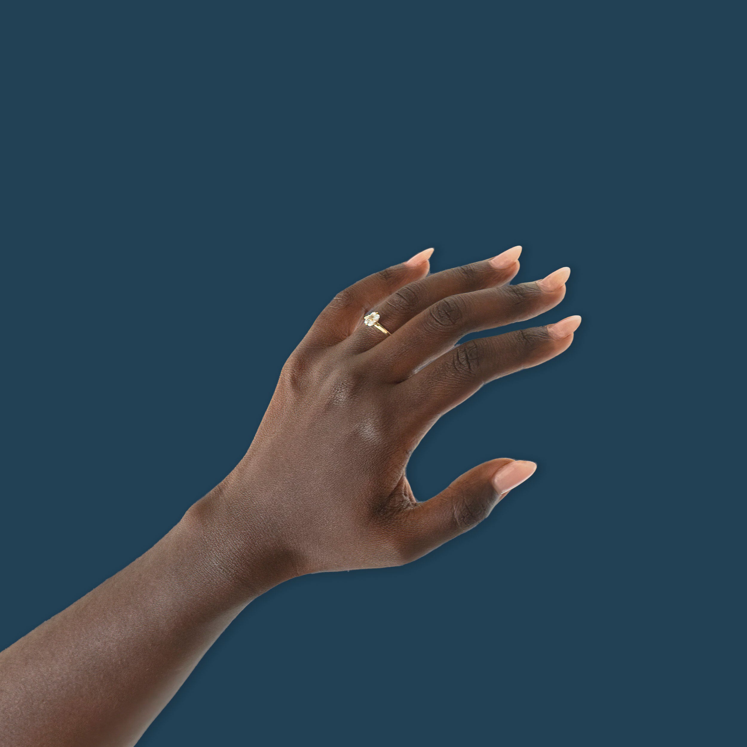 The Emerald Cut Compass Diamond Ring | Atelier RMR Montreal | Engagement Ring