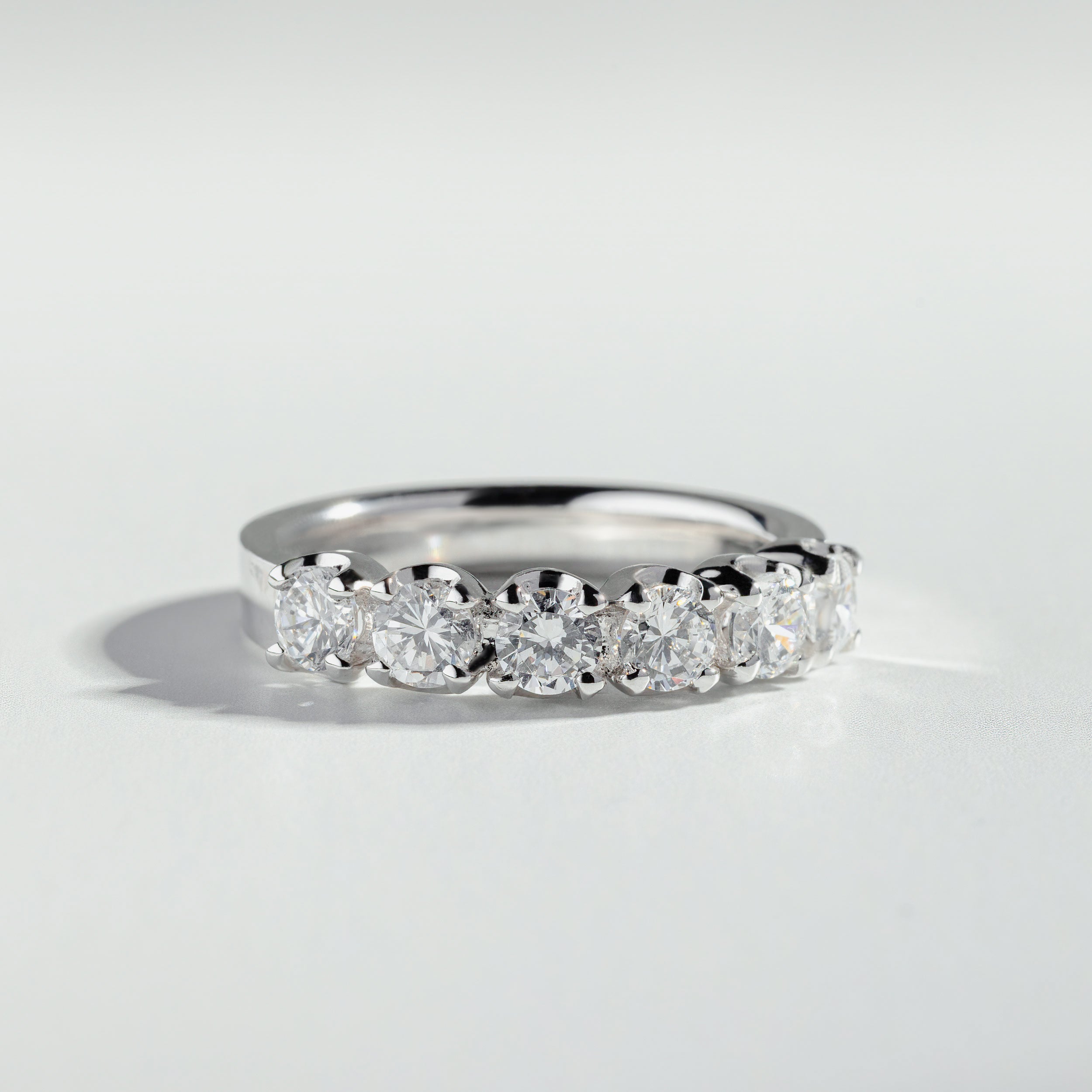 The Half Eternity Diamond Ring | Atelier RMR Montreal | Alliance