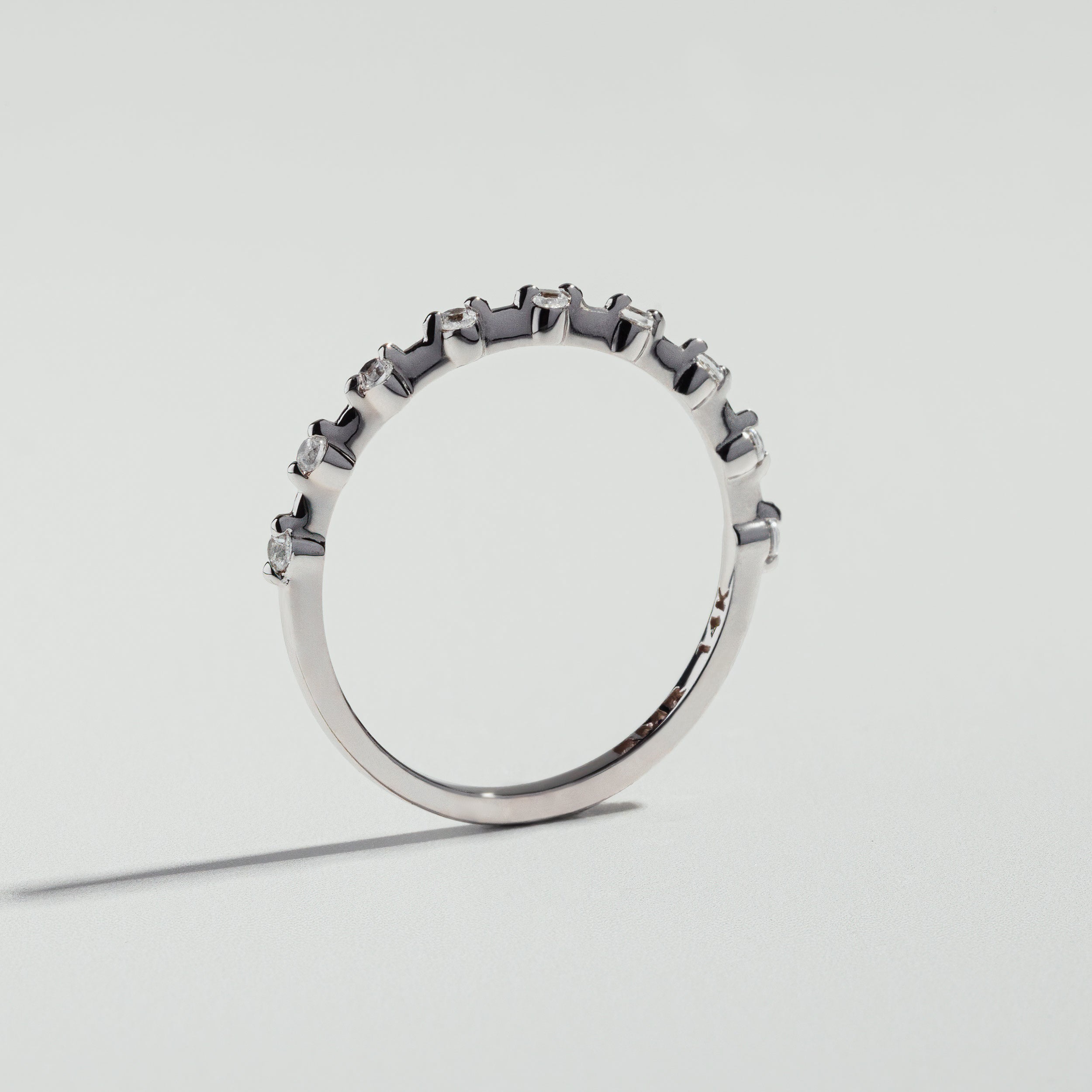 The Petite Half Eternity Ring by Atelier RMR Montreal