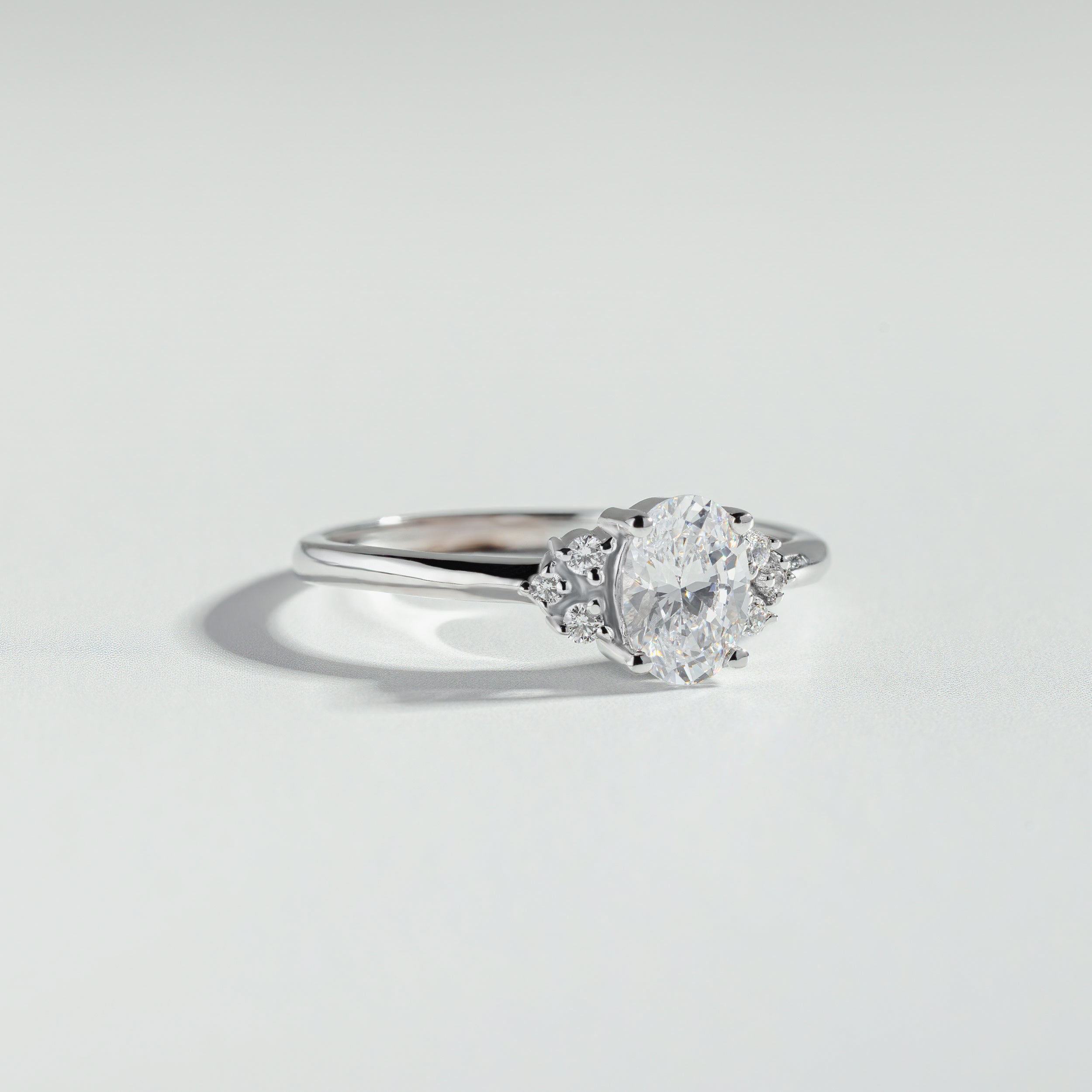 The Oval Cut Vintage Diamond Ring by Atelier RMR Montreal