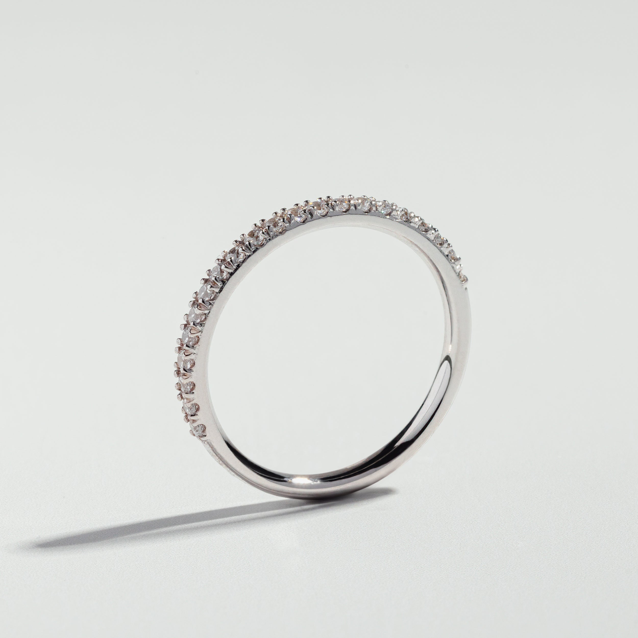 The Diamond Pavé Ring | Atelier RMR Montreal | Engagement Ring