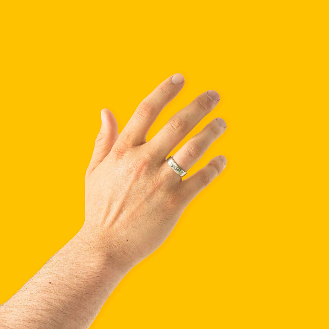 Troublemaker wedding band by Atelier RMR Montreal