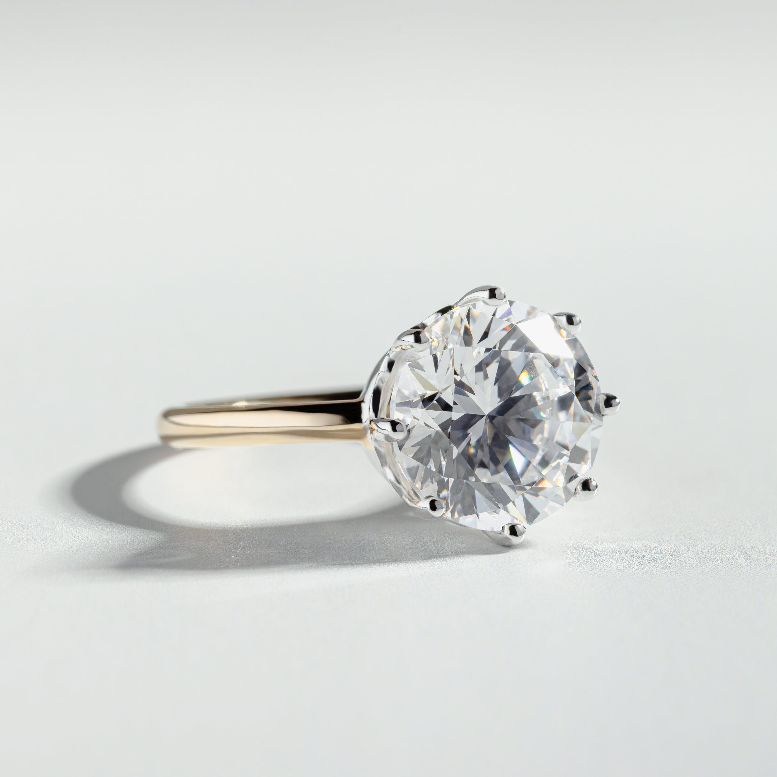 The Round Cut 5 Carat Diamond Ring