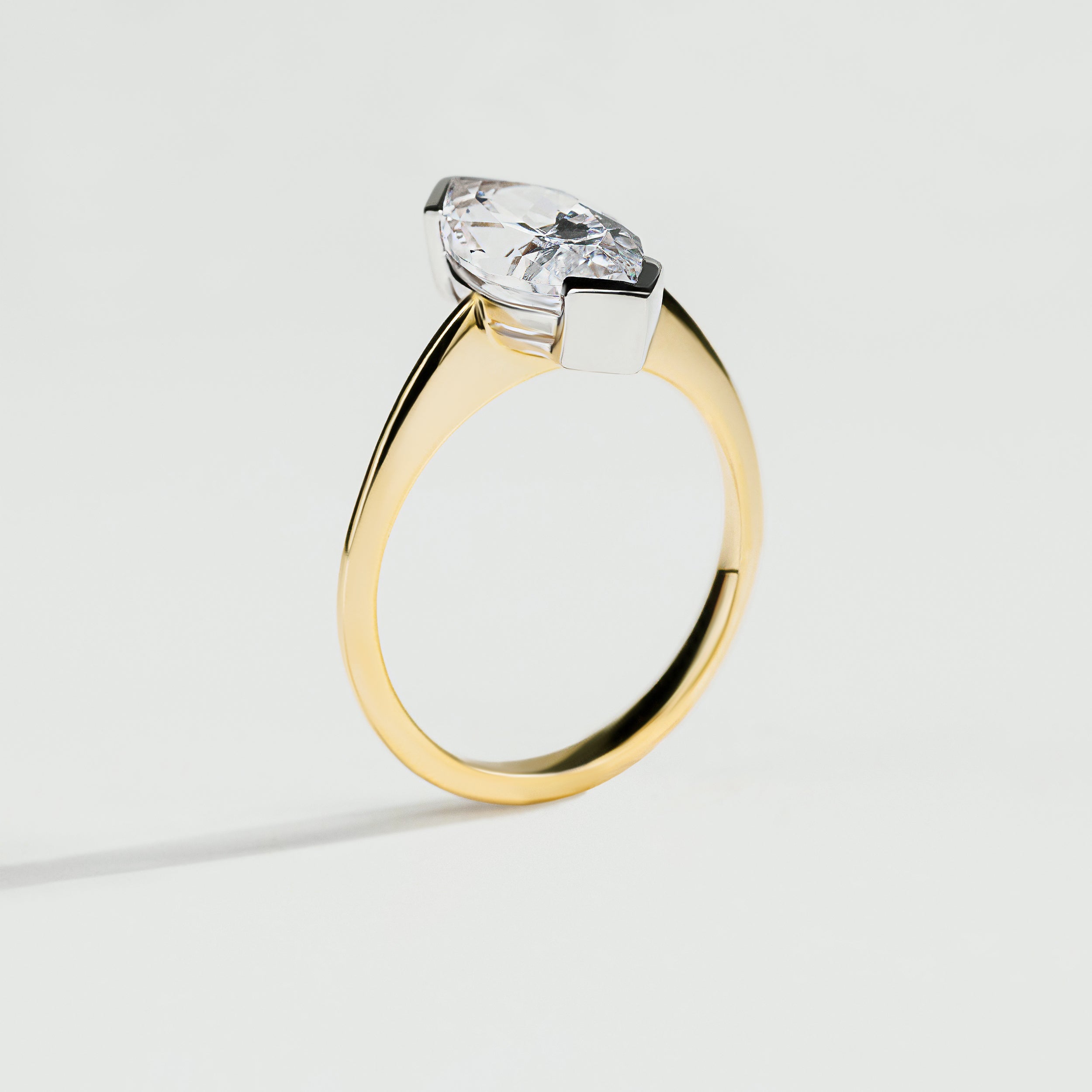 The 2 Carat Marquise cut Diamond Ring