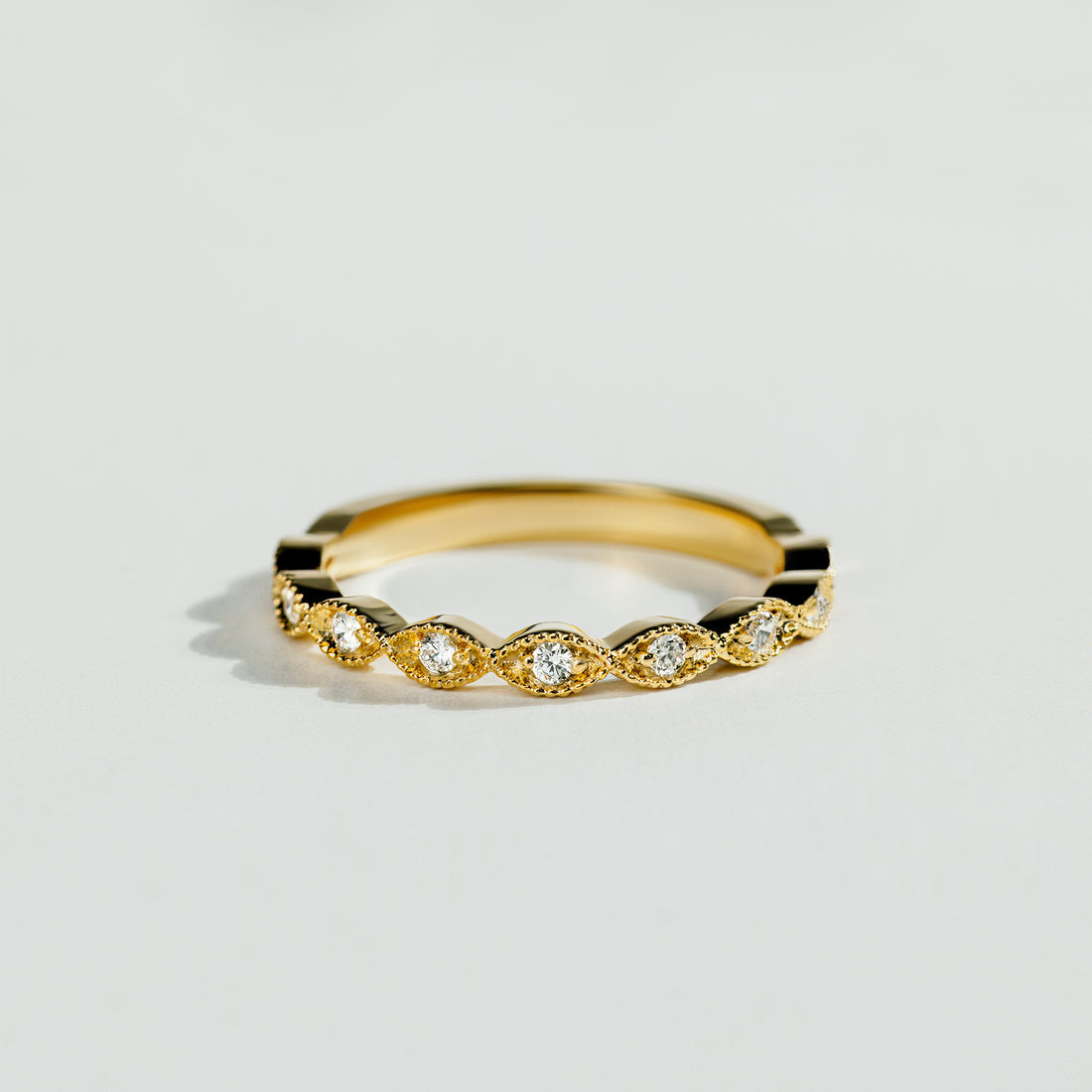 The Half Eternity Diamond Ring