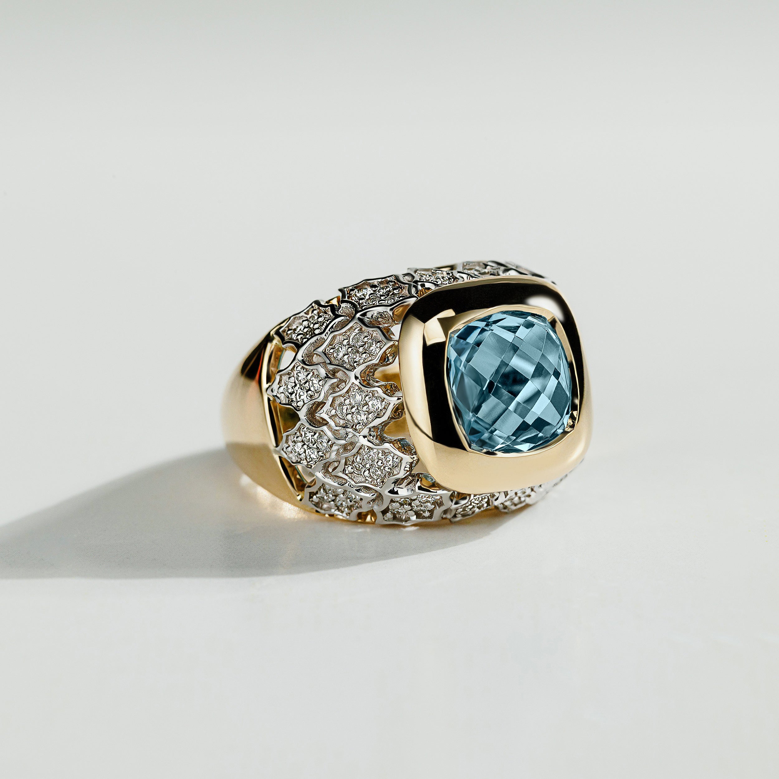 Cocktail Queen ring by Atelier RMR Montreal