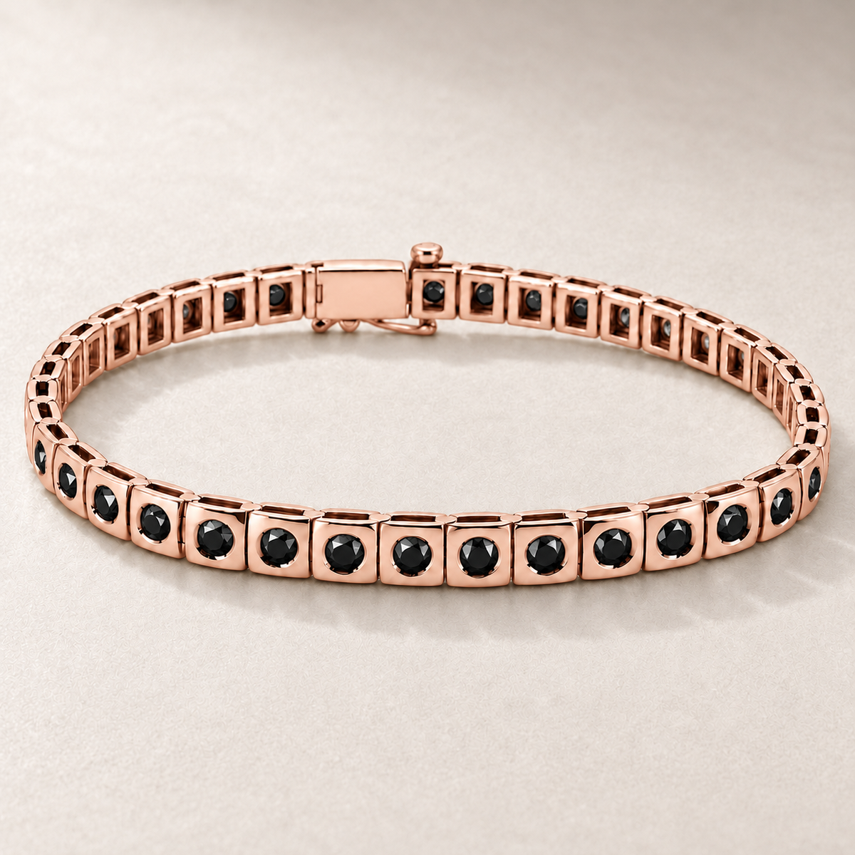 Bracelet en or à maillons et diamants — TN03 — vue détaillée 6