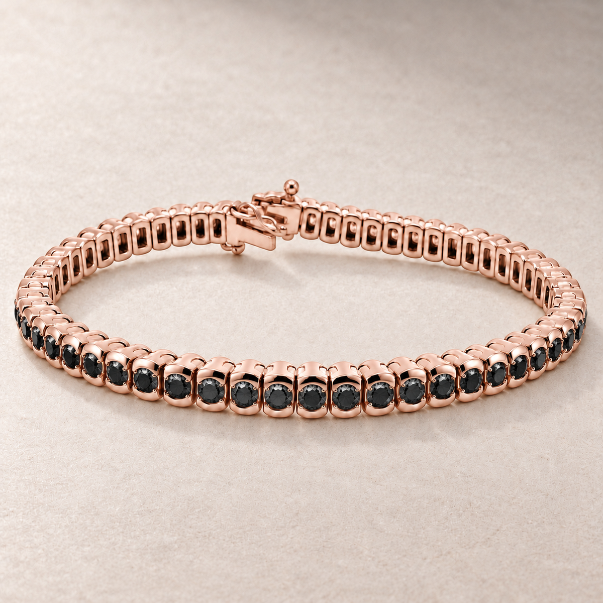Bracelet tennis en or et diamants — TN23 — vue détaillée 6