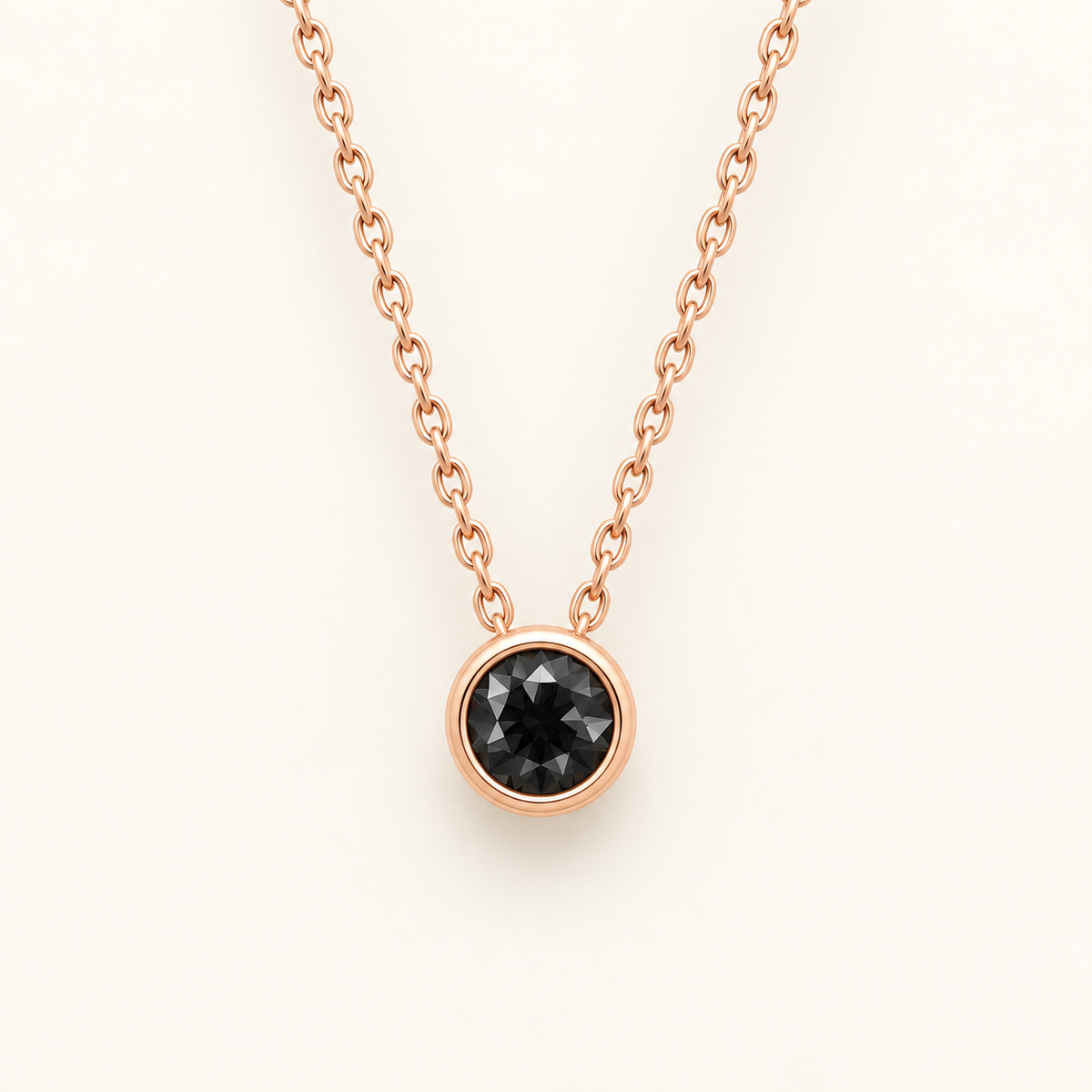 VPB — Noir naturel traité — Or rose