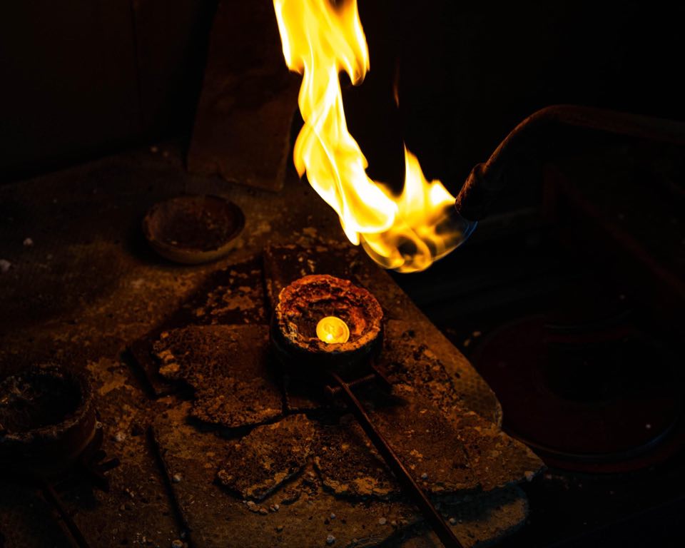 Precious metal craft at Atelier RMR Montreal