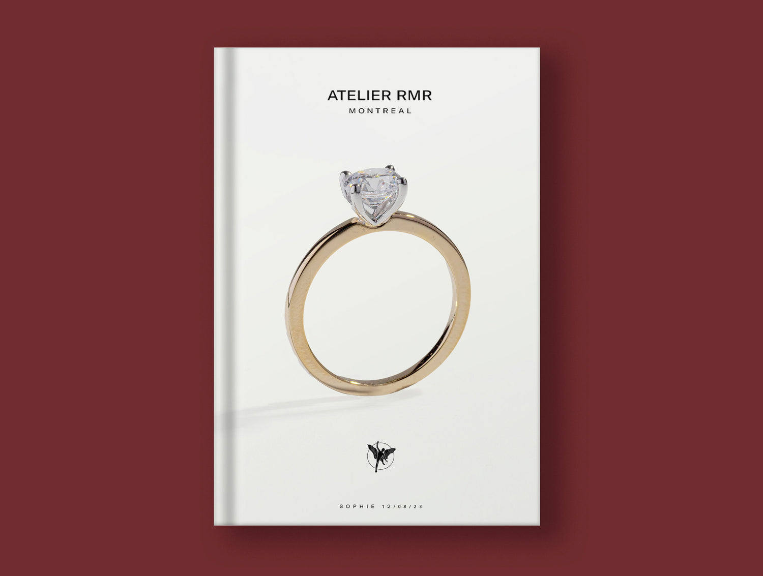 Custom engagement ring design process at Atelier RMR Montreal