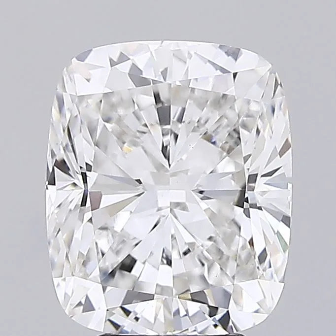 4.11ct Cushion modified Lab Grown Diamond (Colour F, Clarity VVS2, IGI Certified)