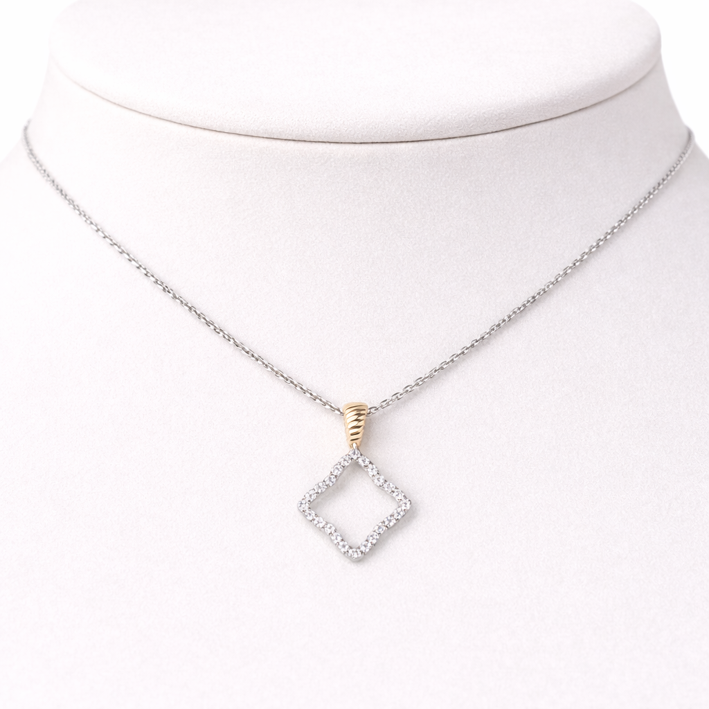 24 diamonds pendant by Atelier RMR Montreal