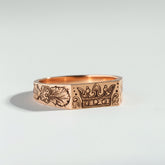 Kings and Castles wedding band by Atelier RMR Montreal