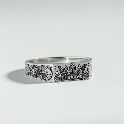 Kings and Castles wedding band by Atelier RMR Montreal