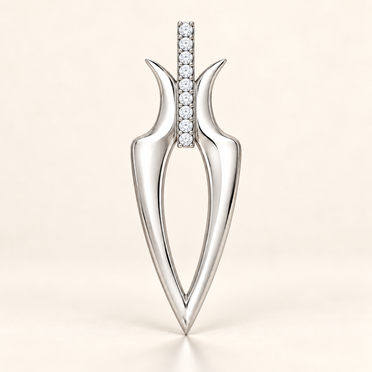 P787 — diamants blancs naturels — Or blanc