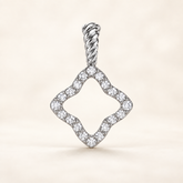 P794 — diamants blancs naturels — Or blanc
