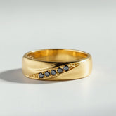 Troublemaker wedding band by Atelier RMR Montreal