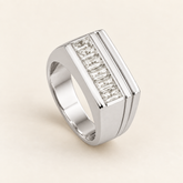 R 1183 — diamants blancs, entièrement en or blanc