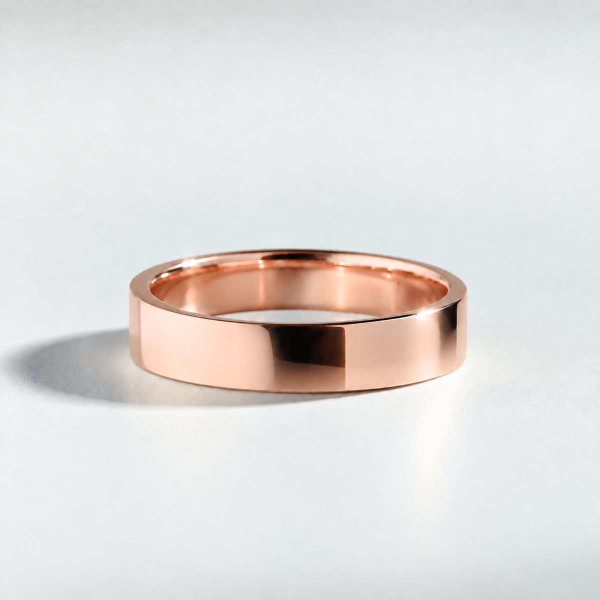 R 1207 men's wedding band in rose gold