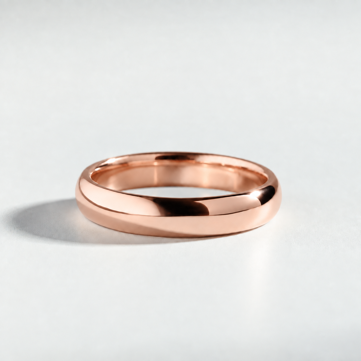 R 1472 men's wedding band in rose gold