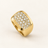 R 268 — white diamonds, jaune gold