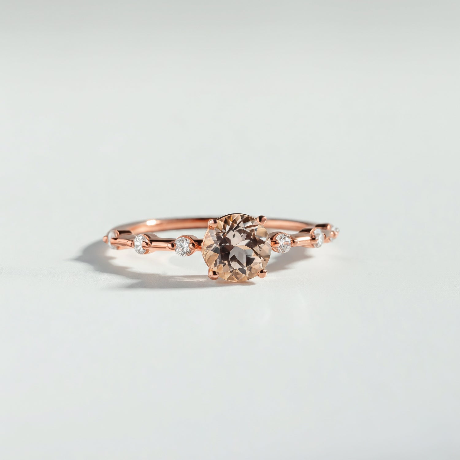 Pink Lady Love ring by Atelier RMR Montreal