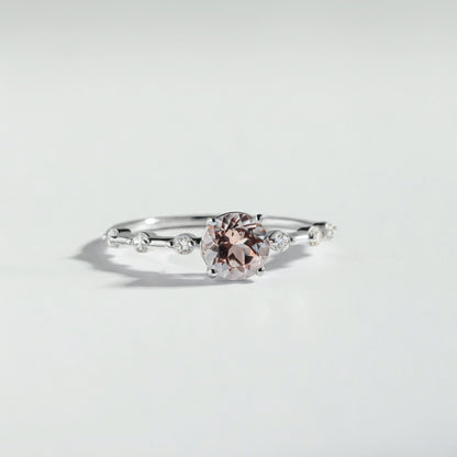 Pink Lady Love ring by Atelier RMR Montreal