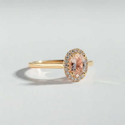 Peachy ring by Atelier RMR Montreal