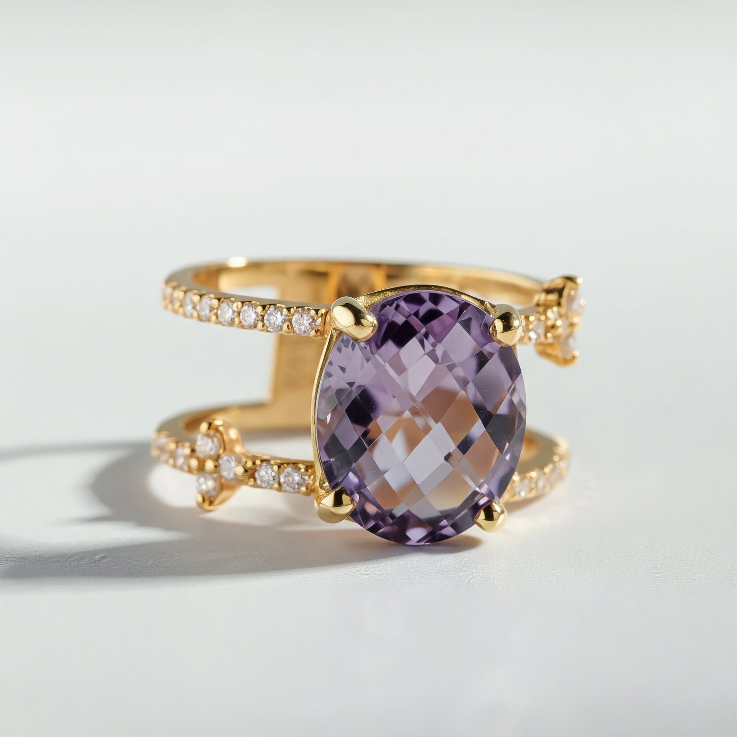 Lavender Martini ring by Atelier RMR Montreal