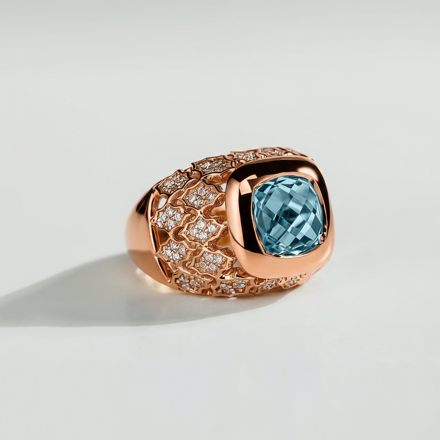 Cocktail Queen ring by Atelier RMR Montreal
