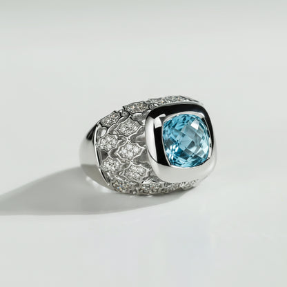 Cocktail Queen ring by Atelier RMR Montreal