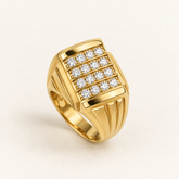 R 53 — white diamonds, jaune gold
