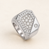 R 652 — white diamonds, blanc gold