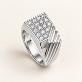 R 76 — white diamonds, blanc gold
