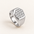 R 902 — white diamonds, blanc gold