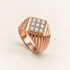 R 904 — white diamonds, rose gold