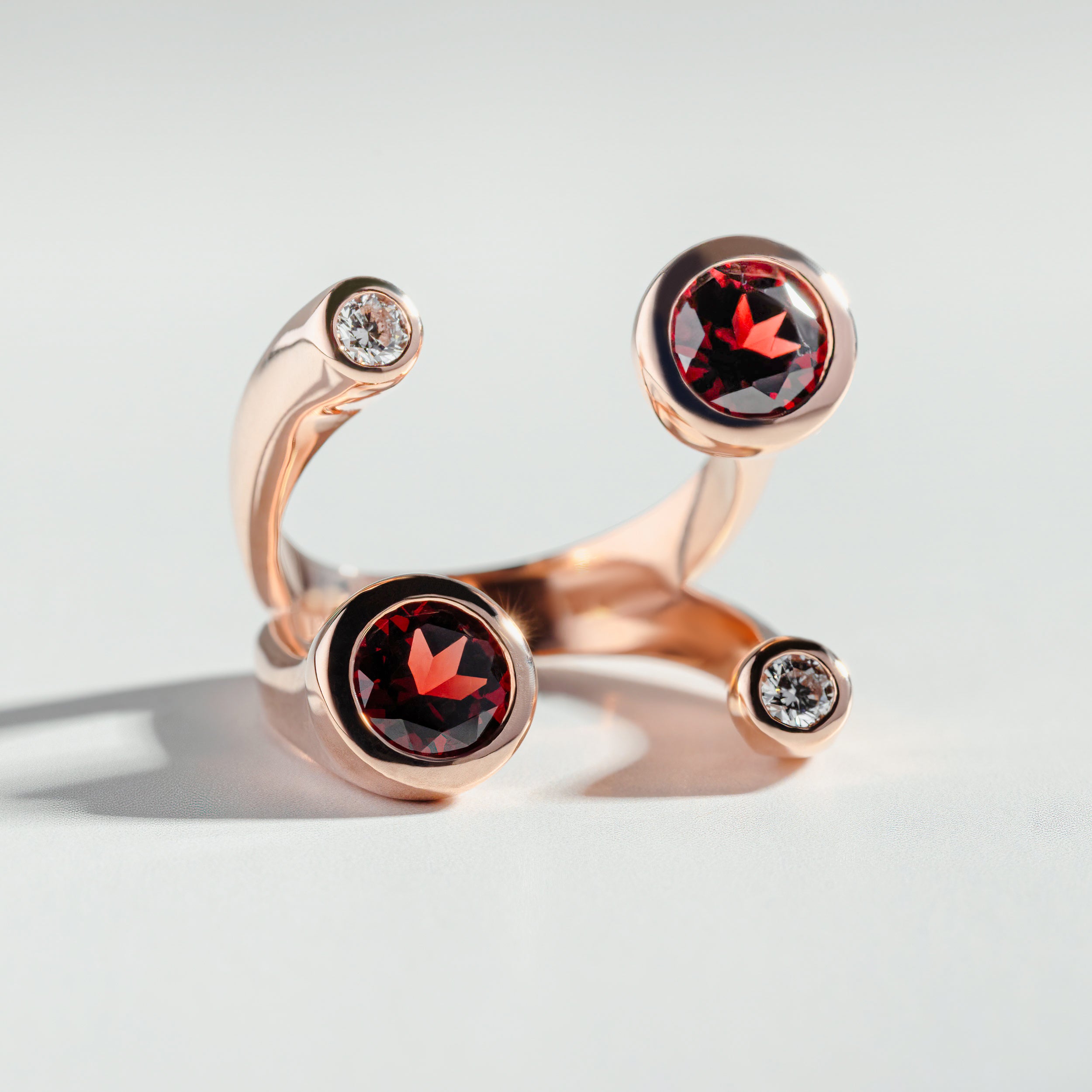 Pomegranate Mimosa | Atelier RMR Montreal | Rings