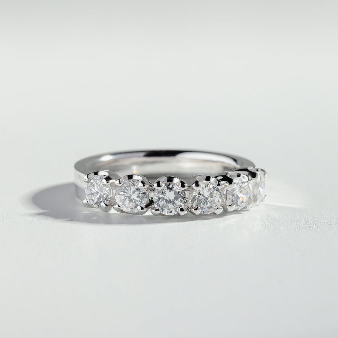 The Half Eternity Diamond Ring | Atelier RMR Montreal | Alliance