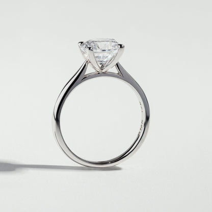 The Round Cut Diamond Solitaire Ring