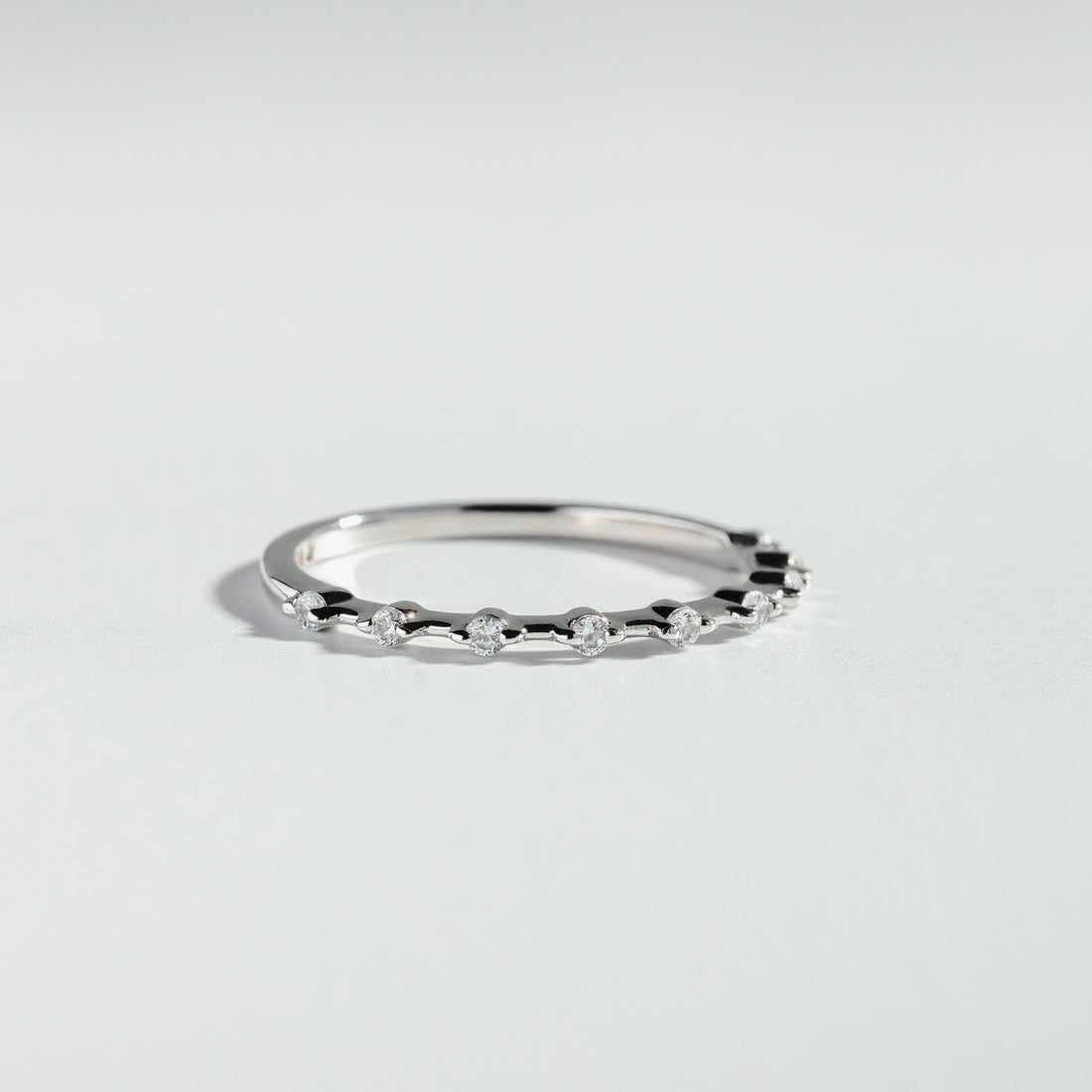 The Petite Half Eternity Ring by Atelier RMR Montreal