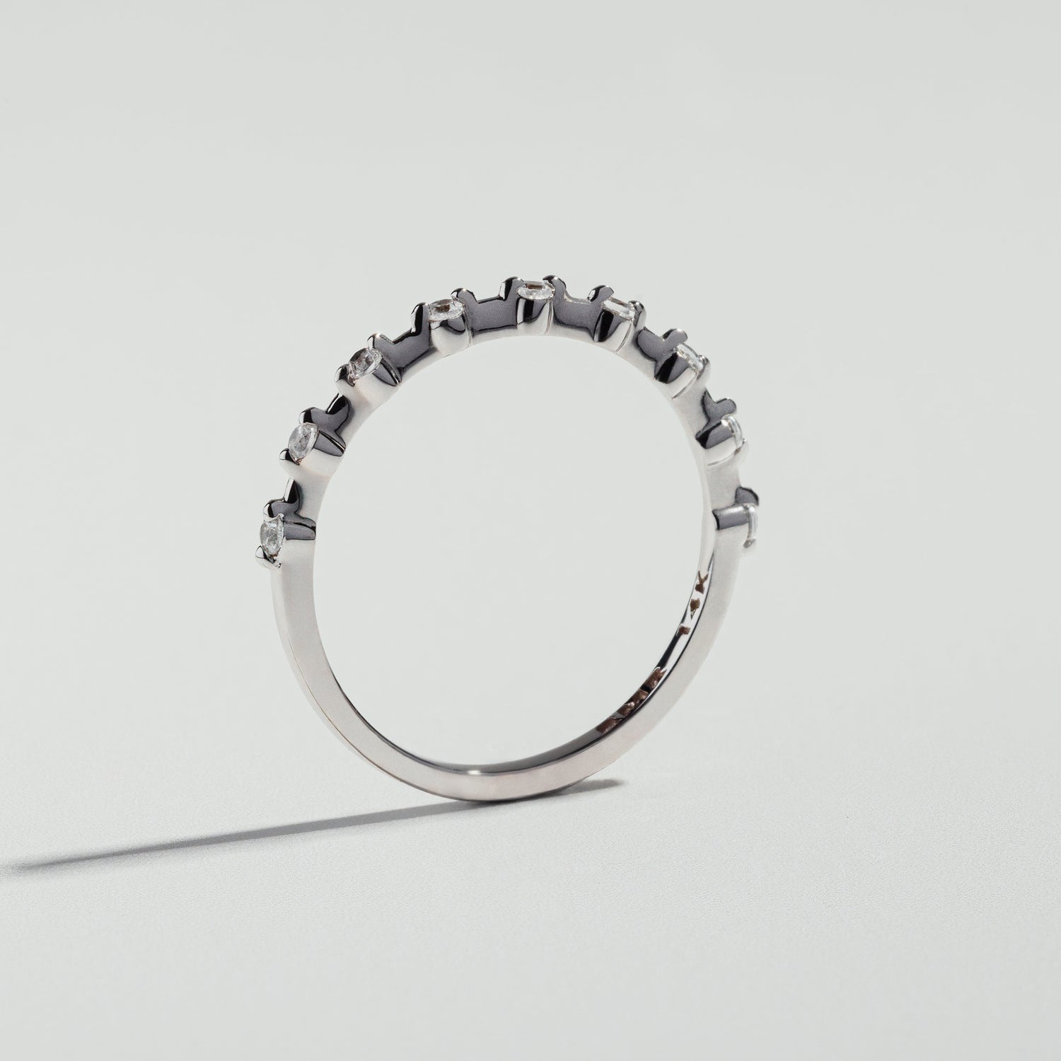 The Petite Half Eternity Ring by Atelier RMR Montreal